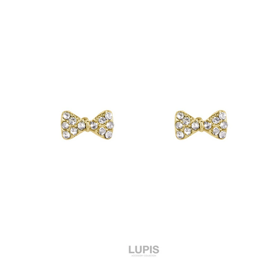 LUPIS Petite Ribbon Stud Earrings