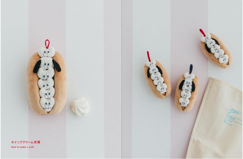 PREORDER Tiny Cats and Bread Plush Toys Made from Fleece and Felt