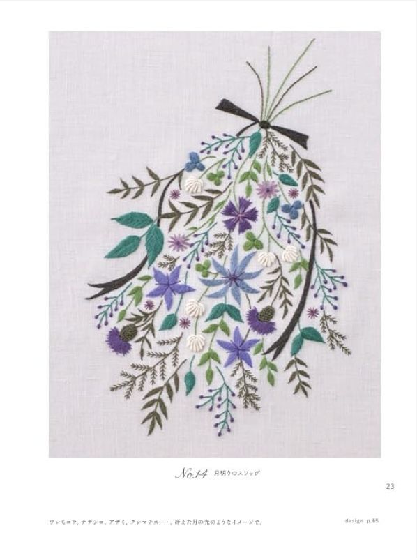 PREORDER Botanical Embroidery Blooming in Everyday Life