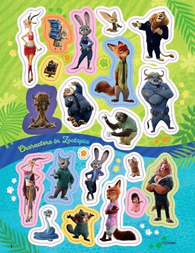 PREORDER Zootopia Complete Sticker Book