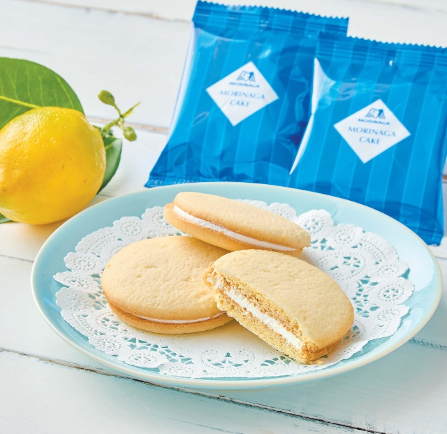 Morinaga Salted Lemon Galette Sandwich Cookies