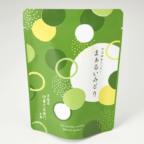 Itohkyuemon Marui Midori Sea Salt Matcha Polvorone Cookies