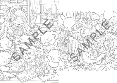 PREORDER Cute Fairy Tale World: A Heartwarming Coloring Book