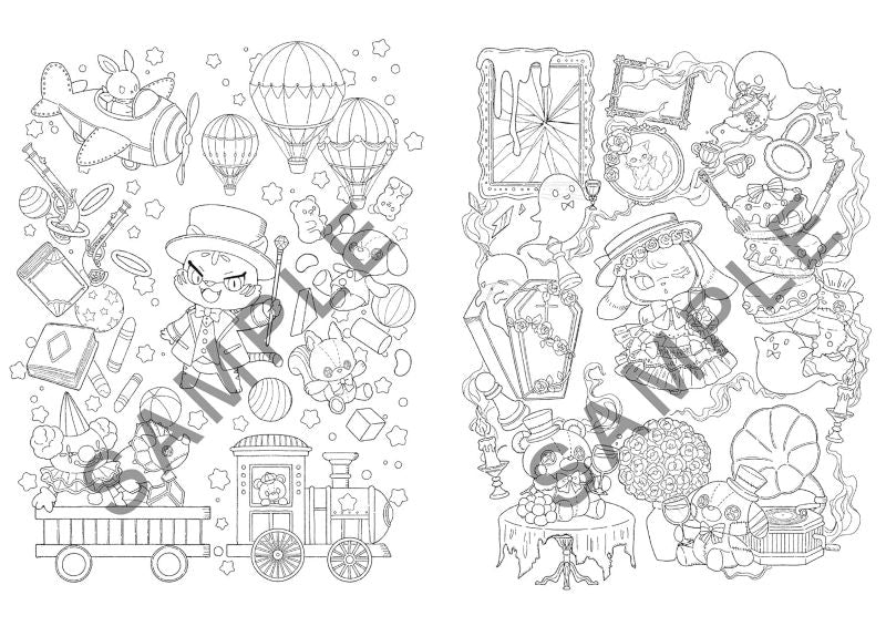 PREORDER Cute Fairy Tale World: A Heartwarming Coloring Book