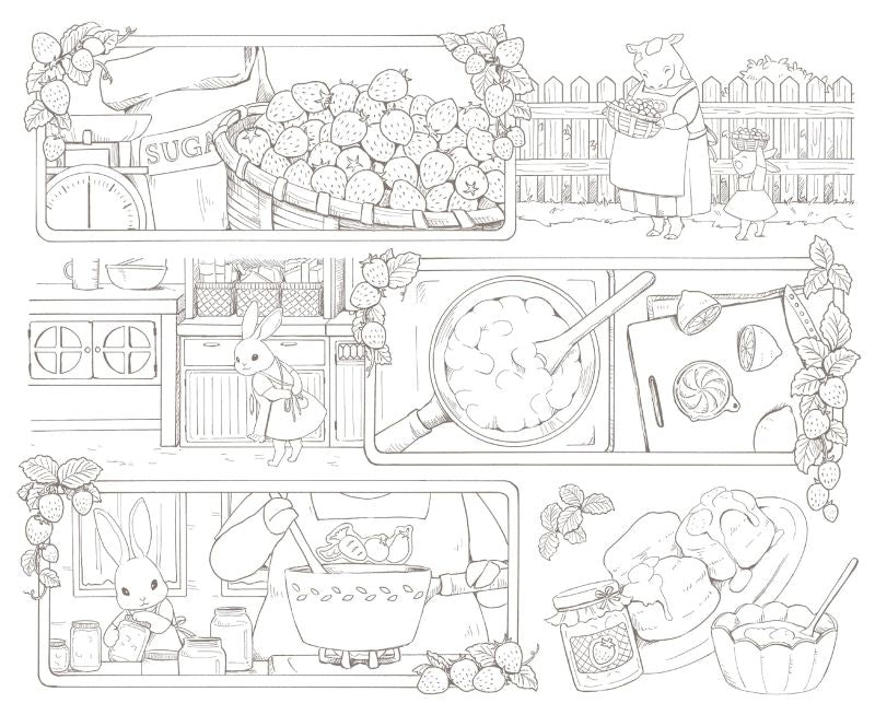 PREORDER The Traveling Animal Orchestra Coloring Book