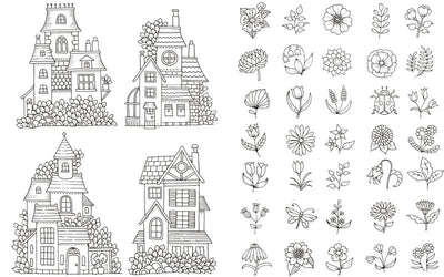 PREORDER Little Treasure Box: A Coloring Book Full of Mini Motifs