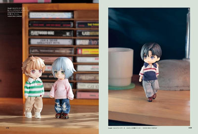 PREORDER 1/12 Scale Male Doll Clothes Book: 24 Designs, 92 Everyday Real Clothes