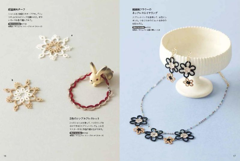 PREORDER Tatting Lace Handbook: Beginner Motifs & Accessories