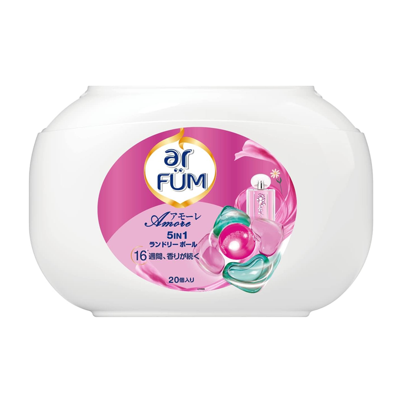 Ouji Sekken Amore 5-in-1 Laundry Detergent Pods (20 pieces)