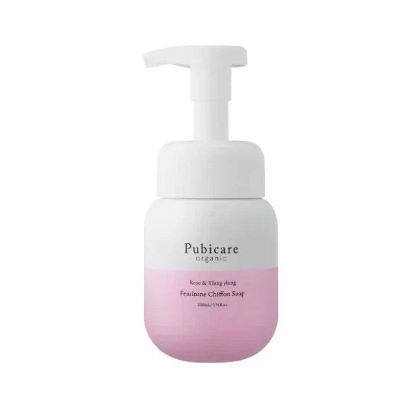 Pubicare Organic Feminine Massage Milk and Chiffon Soap (Rose and Ylang-Ylang Scent)
