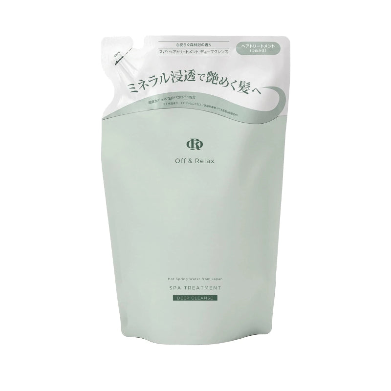 Off & Relax Spa Treatment Deep Cleanse Shampoo and Conditioner (Refill, 400 ml)