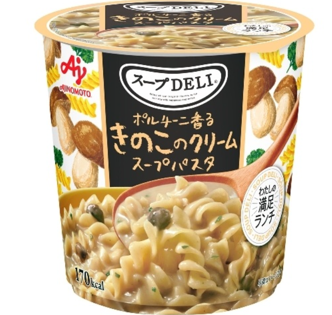 Ajinomoto Soup Deli Cream of Mushroom Soup Pasta