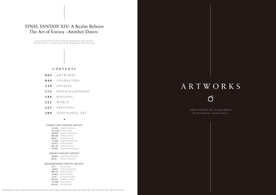 PREORDER FINAL FANTASY XIV: A Realm Reborn – The Art of Eorzea: Another Dawn