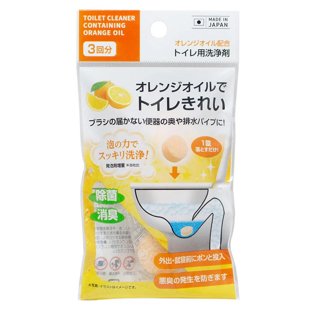 Orange Oil Toilet Cleaning Tablets – 3 Pieces