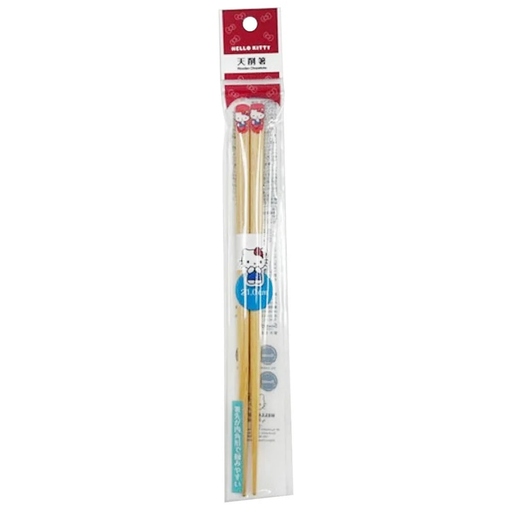 Hello Kitty Wooden Chopsticks – Red
