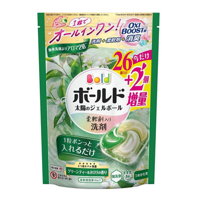 P&G Bold Gel Ball 4D Green Tea & Neroli Refill