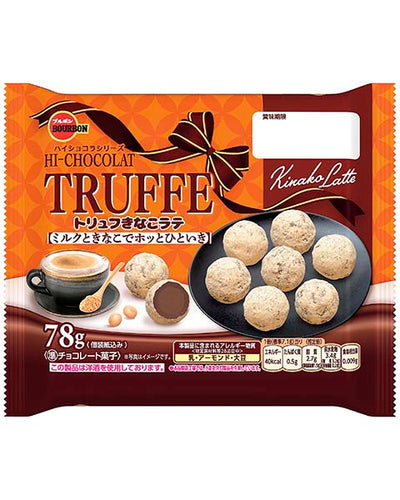 Bourbon Truffle Kinako Latte Chocolate 78g
