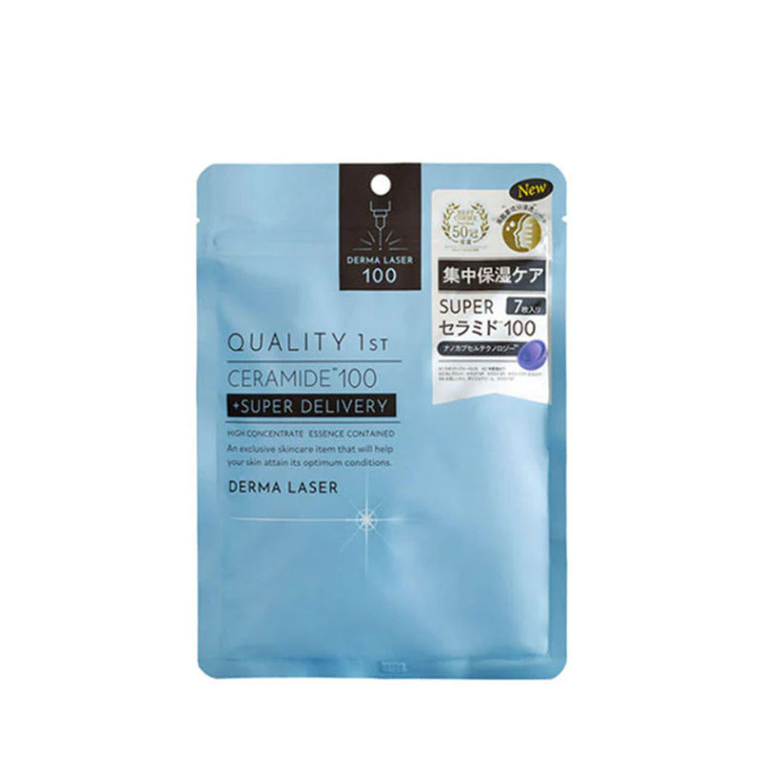 QUALITY 1st Derma Laser Super Ceramide 100 Mask (Pack of 7)