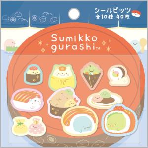 San-X Sumikko Gurashi Anytime Sushi Sticker Bits