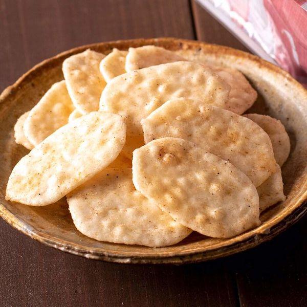Kuzefuku Broad Velvet Shrimp Rice Crackers (Firefly Squid Flavor)
