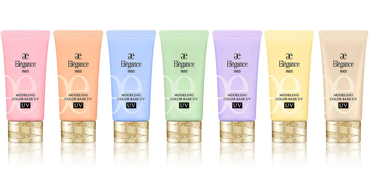 Elégance MODELING COLOR BASE UV 4点 ELEGANCE Modeling Color Base UV (Assorted Shades Available) – MiauMall