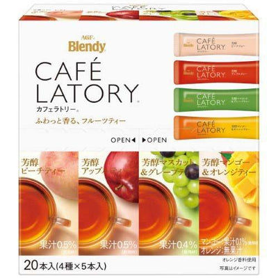 Ajinomoto AGF Blendy Cafe Latory Fruit Tea Assortment
