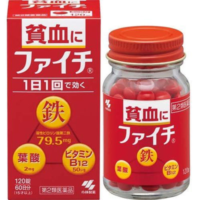 Kobayashi Faichi Iron, Folic Acid, and Vitamin B12