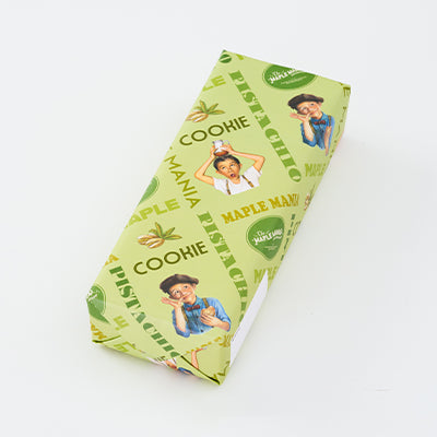 The Maple Mania Maple Pistachio Langue de chat Cookies