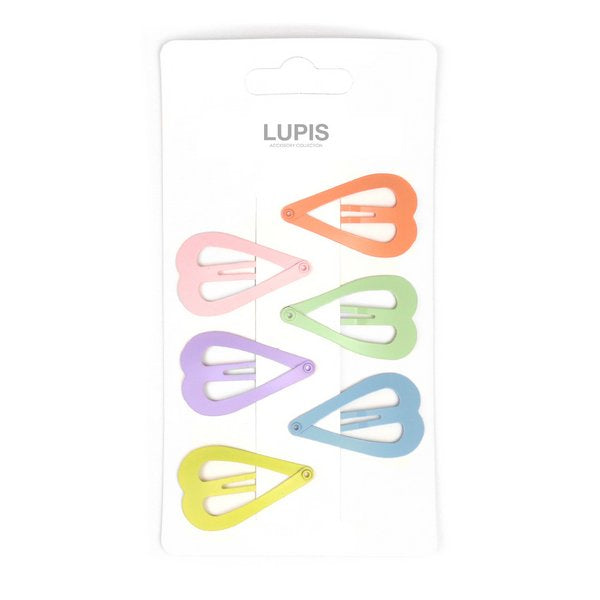 Star & Heart Snap Hair Pin Set