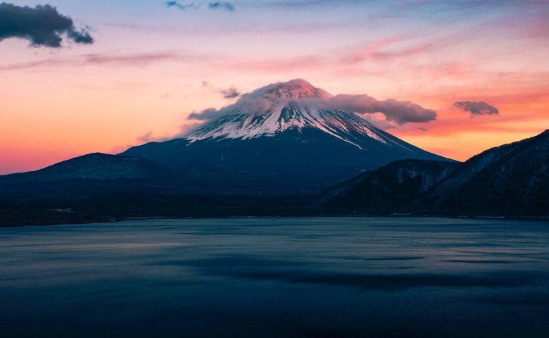 Mt. Fuji during sunset