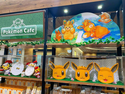The outside of the Pokemon Cafe Nihonbashi location, courtesy of pikachu_pikapikapikapika