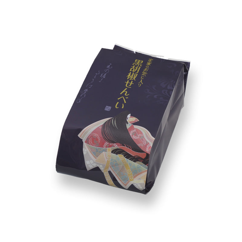 Ogura Sansou Black Pepper Rice Crackers