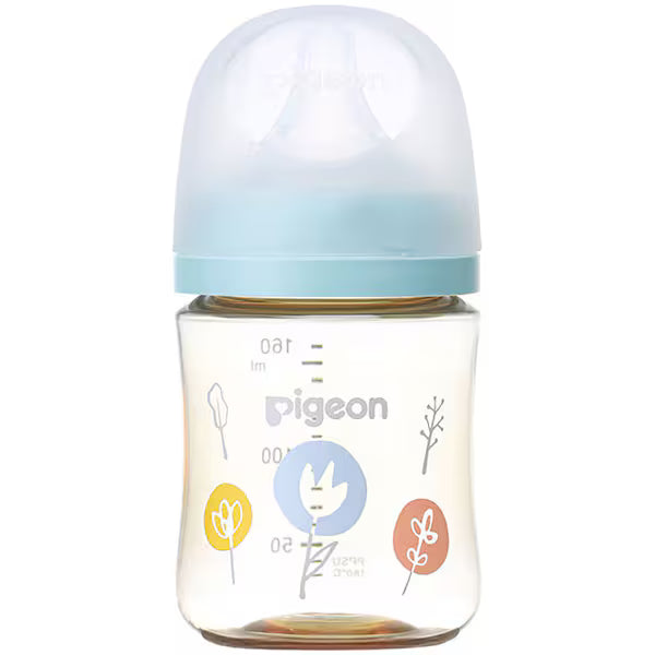 Pigeon SofTouch Nursing Bottle PPSU 160ml – Classic / Bear / Tree / Flower / Bird / Star