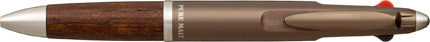 UNI Mitsubishi Pencil Pure Malt 3-in-1 Pen and Pencil (Metallic Brown)