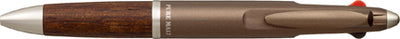 UNI Mitsubishi Pencil Pure Malt 3-in-1 Pen and Pencil (Metallic Brown)
