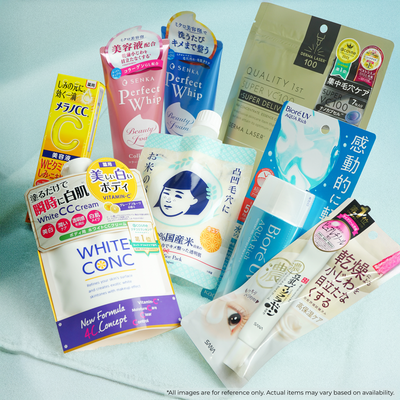 Japanese Skincare Discovery Bundle – Cleansers, Masks & Serums