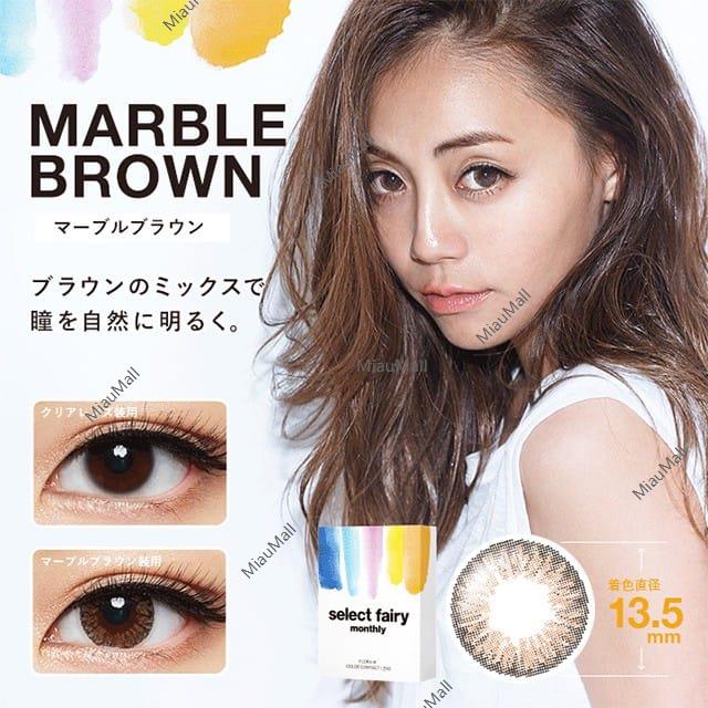 Select Fairy Monthly Disposable 14.2 mm Diameter Color Contact Lenses