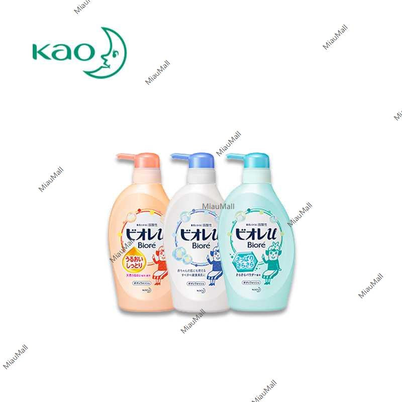 KAO Biore-u Body Wash Refreshing and Smooth Pump