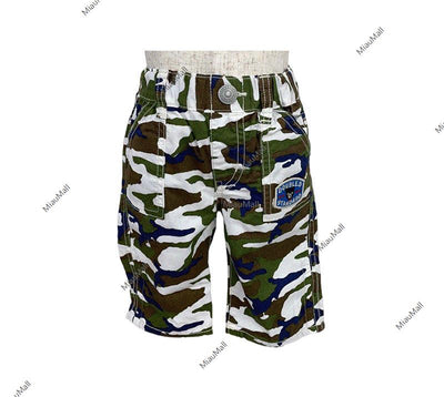 MIKIHOUSE DOUBLE_B Kids Camouflage Shorts / Casual Beach Pants