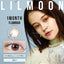 pia LILMOON Monthly Disposable 14.5 mm Diameter Flamingo Color Contact Lenses 1 set