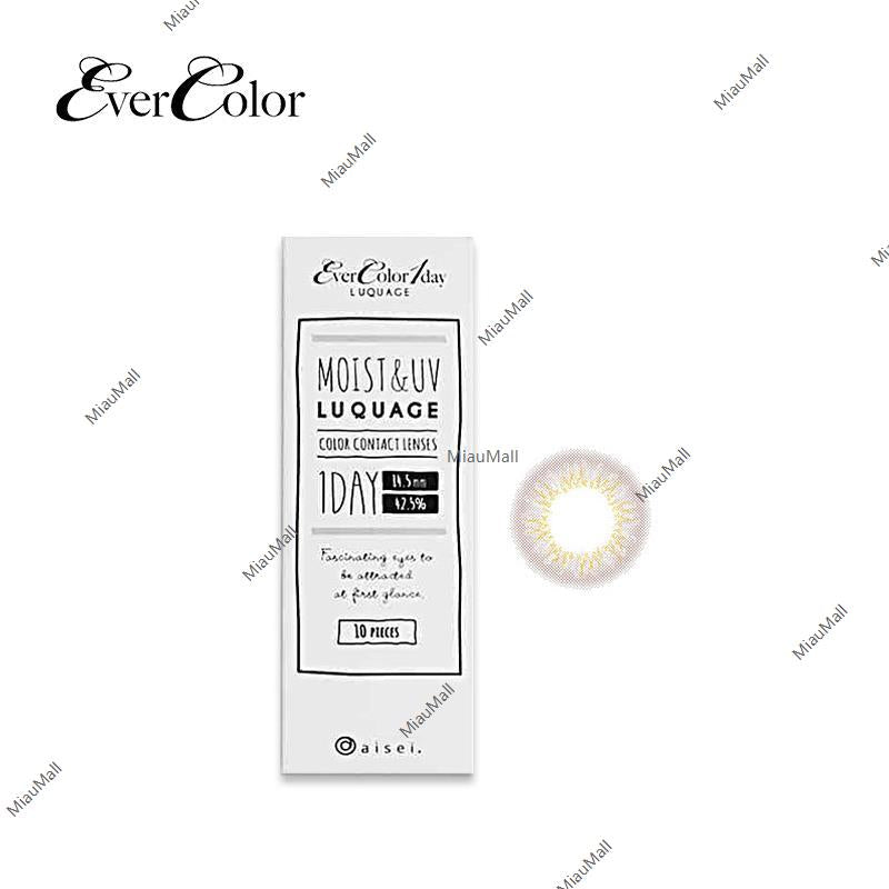 EverColor LuQuage 일일 일회용 컬러 콘택트 렌즈