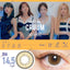 CRUUM Daily Disposable 14.5 mm Diameter Color Contact Lenses 10 sets