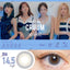 CRUUM Daily Disposable 14.5 mm Diameter Color Contact Lenses 10 sets