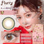 colors Flurry by colors Monthly Disposable 14.5 mm Diameter Light Khaki Brown Color Contact Lenses 3 sets