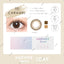 AND MEE Daily Disposable Caramel Color Contact Lenses (08 Caramel)