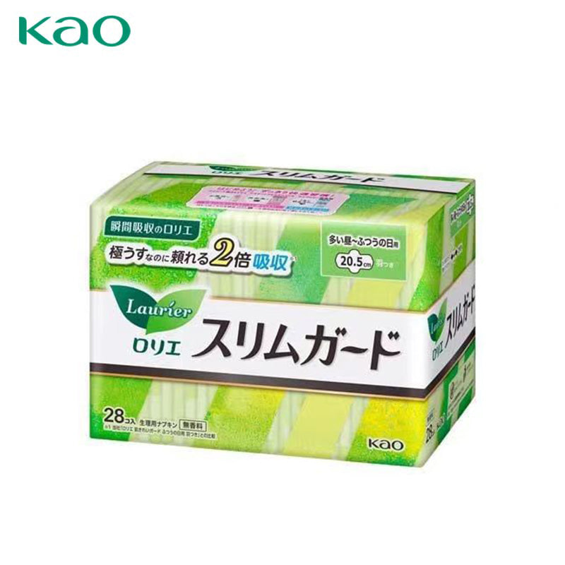 Kao Laurier Slim Guard Wingless Sanitary Napkins