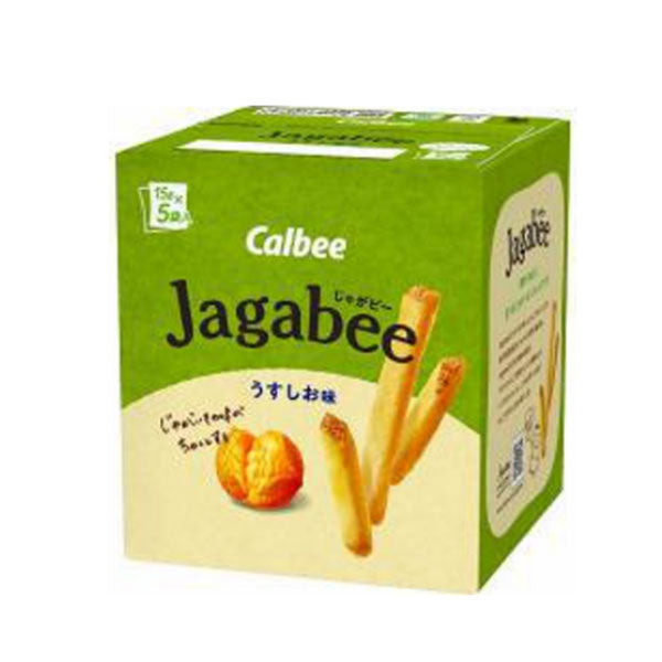 Calbee Jagabee Potato Sticks 75 g (16 g x 5 pcs)