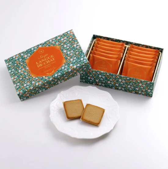 Ishiya Caramel Saqu Langue de chat Cookies