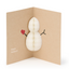 MUJI Christmas Wishes Honeycomb Paper Message Card