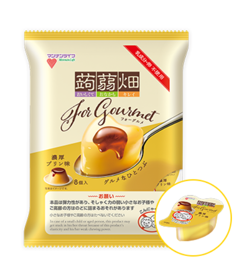 Mannanlife Konjac Field Konjac Jelly (Pudding/Mont Blanc)